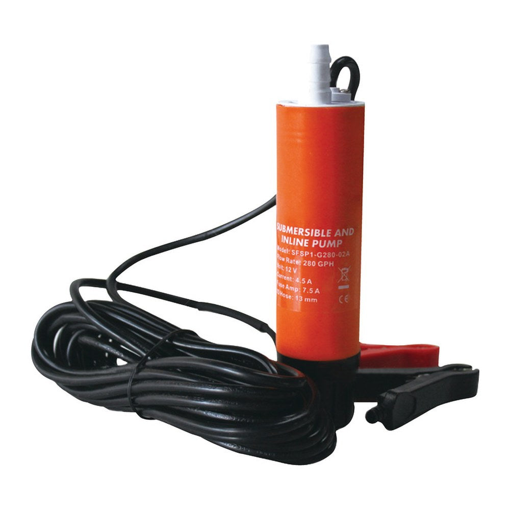 Submersible centrifugal pump 12V - 18l/min - foto originale Osculati Srl