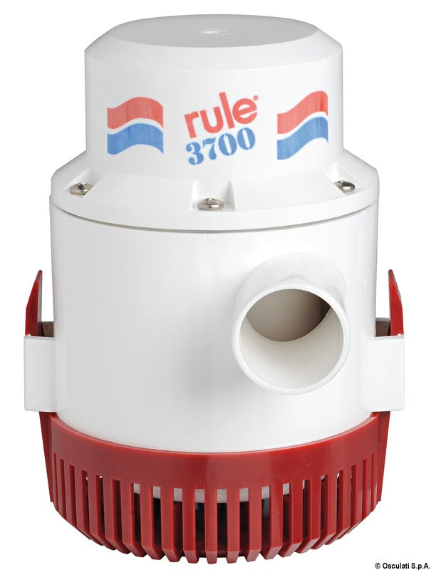Rule 3700 large submersible pump 24V 7A 38mm - foto originale Osculati Srl