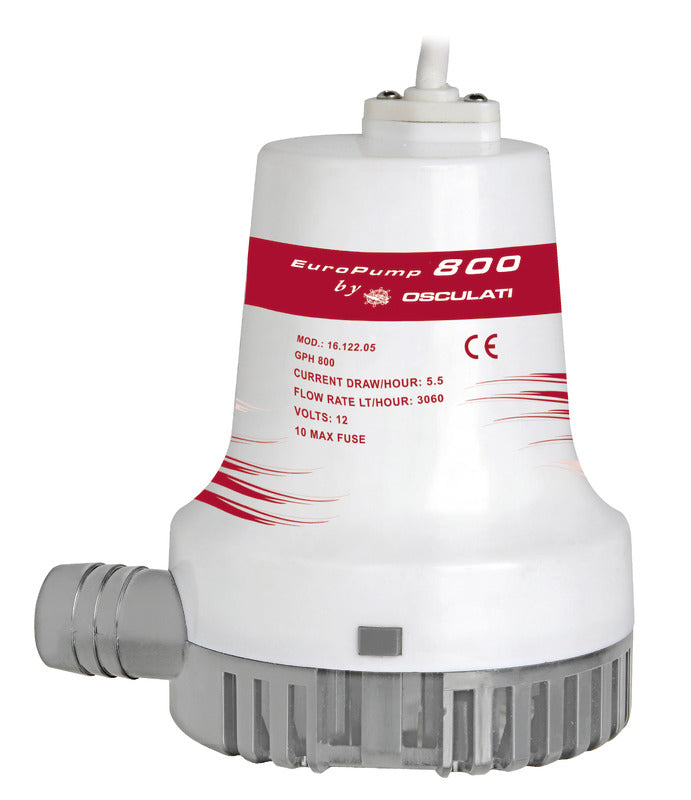 Europump II submersible bilge pump 800 12 V - foto originale Osculati Srl
