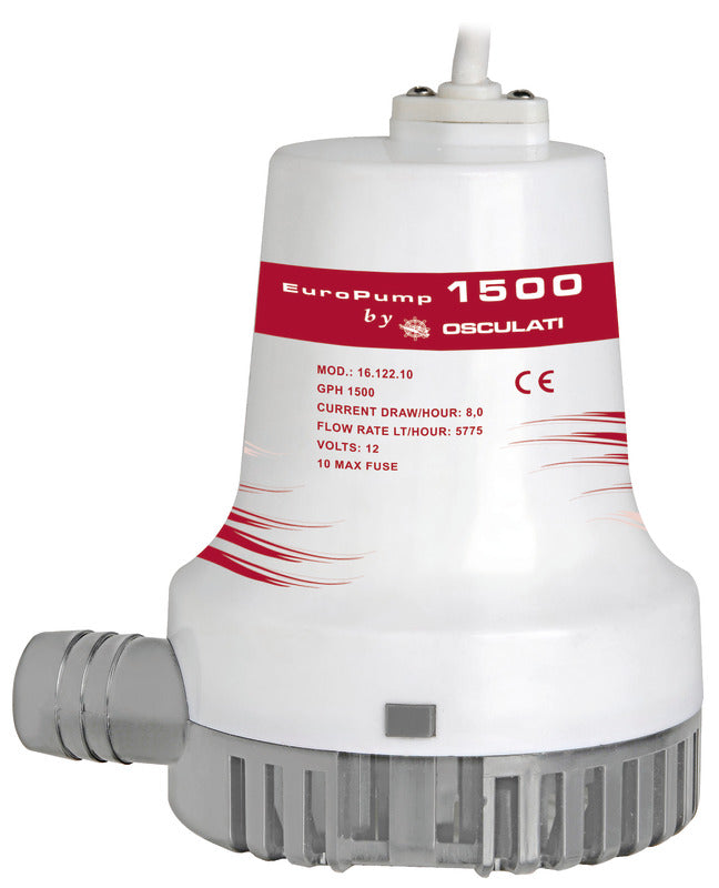 Europump II submersible bilge pump 1500 12 V - foto originale Osculati Srl