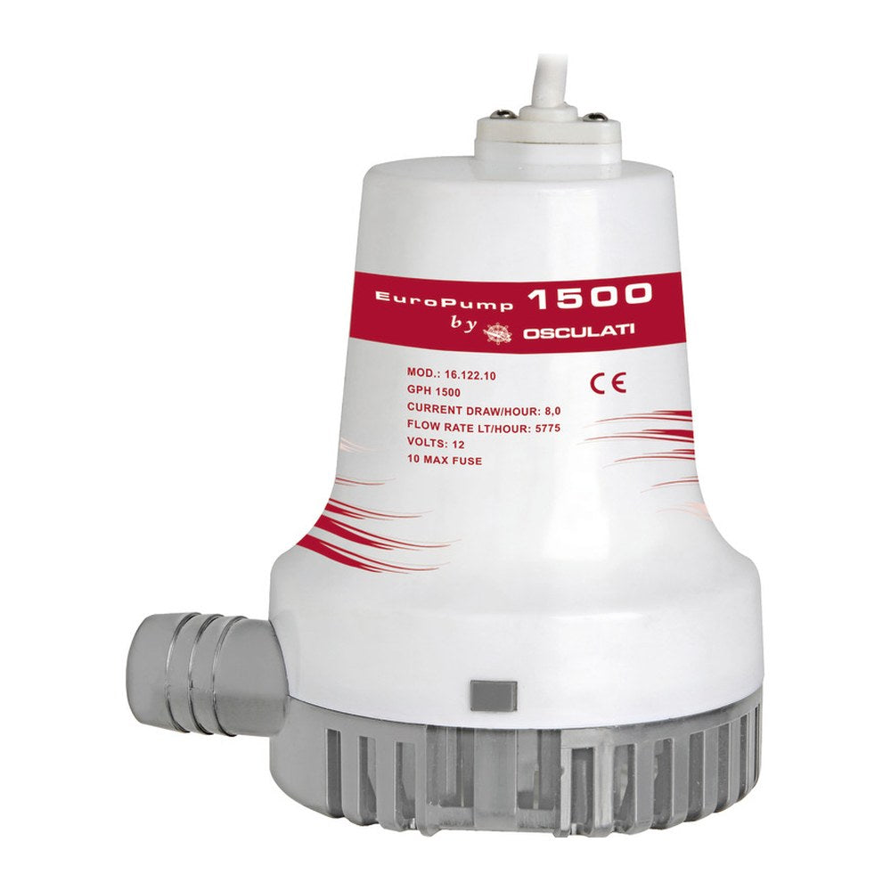 Europump II submersible bilge pump 1500 12 V - foto originale Osculati Srl
