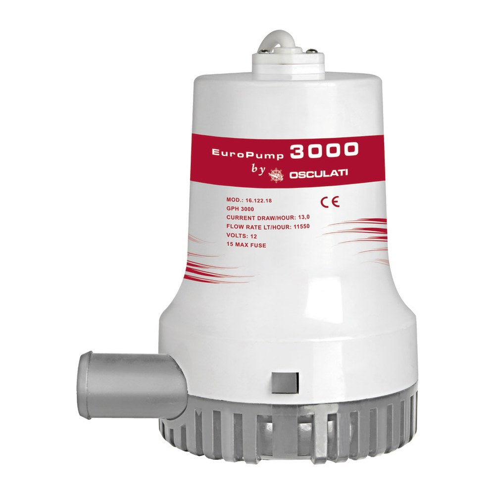 Europump II submersible bilge pump 3000 12 V - foto originale Osculati Srl