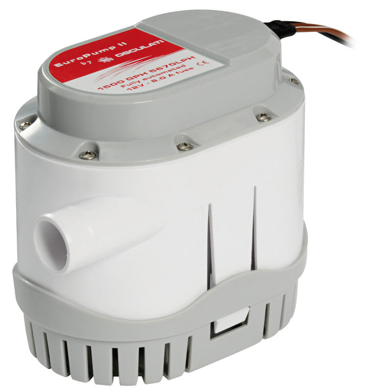 Europump II automatic pump 24 V 128 l/min - foto originale Osculati Srl