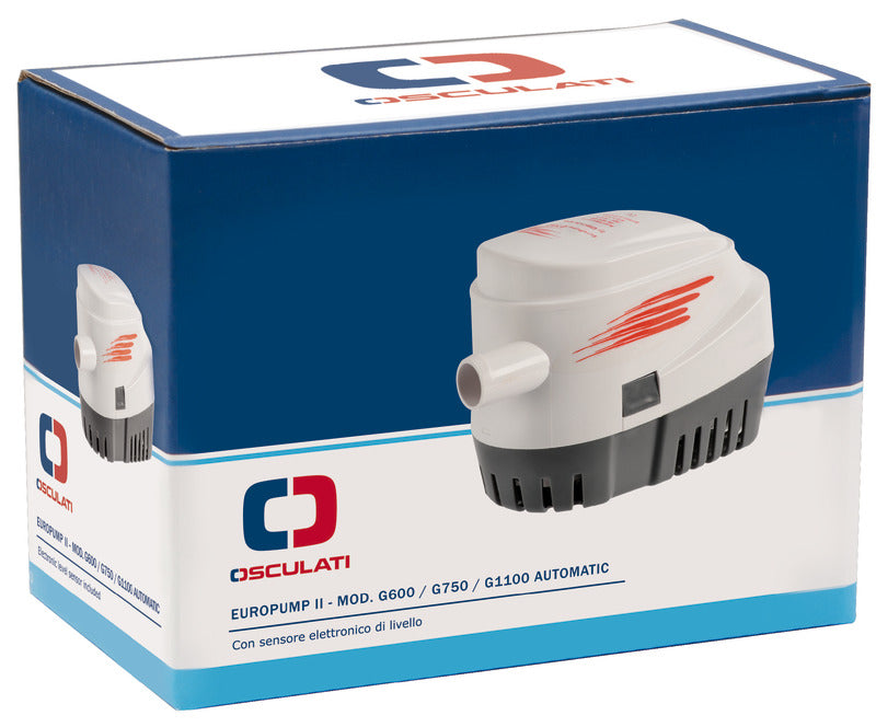 Europump II automatic pump G1100 24V - foto originale Osculati Srl