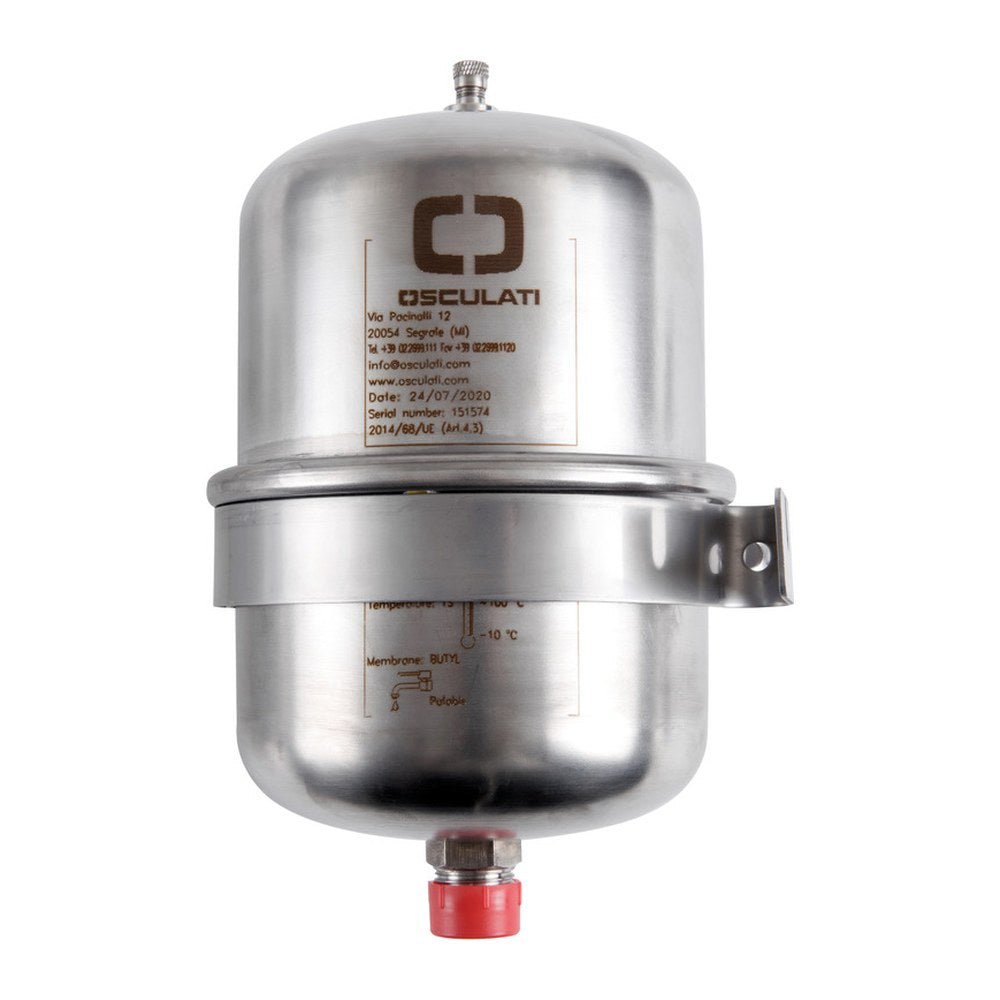Accumulator tank f. fresh w. pump/water heater 2 l - foto originale Osculati Srl