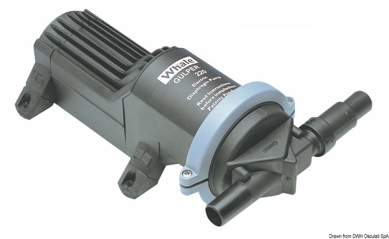 WHALE Gulper pump 220 12V - foto originale Osculati Srl