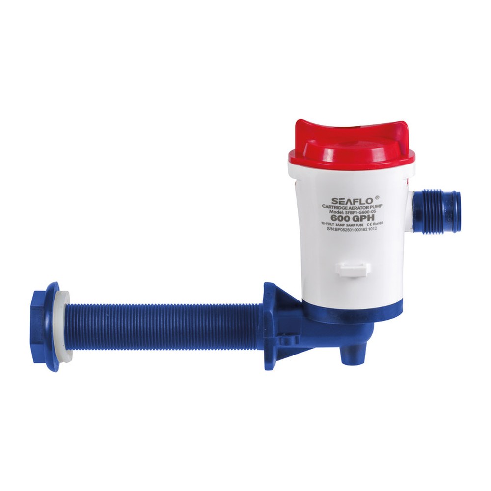 Europump 90° bulkhead pump fish tank aeration - foto originale Osculati Srl