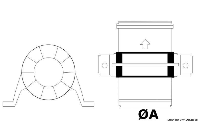 Attwood Turbo blower 6 m³ 12 V - foto originale Osculati Srl
