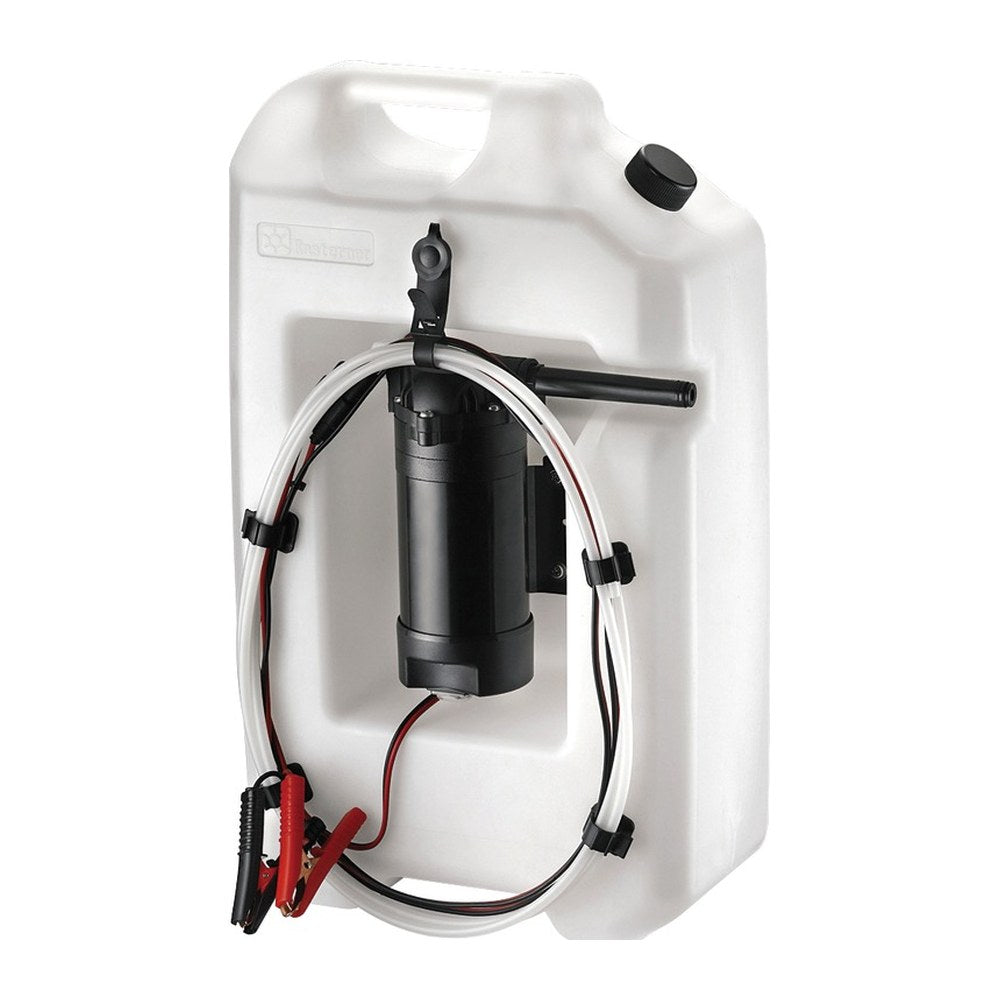 Oil change kit 12 V w/tank - foto originale Osculati Srl