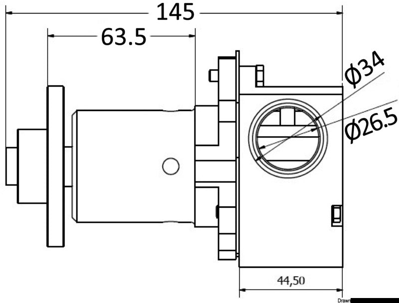 NAUCO ST 275 pump - foto originale Osculati Srl