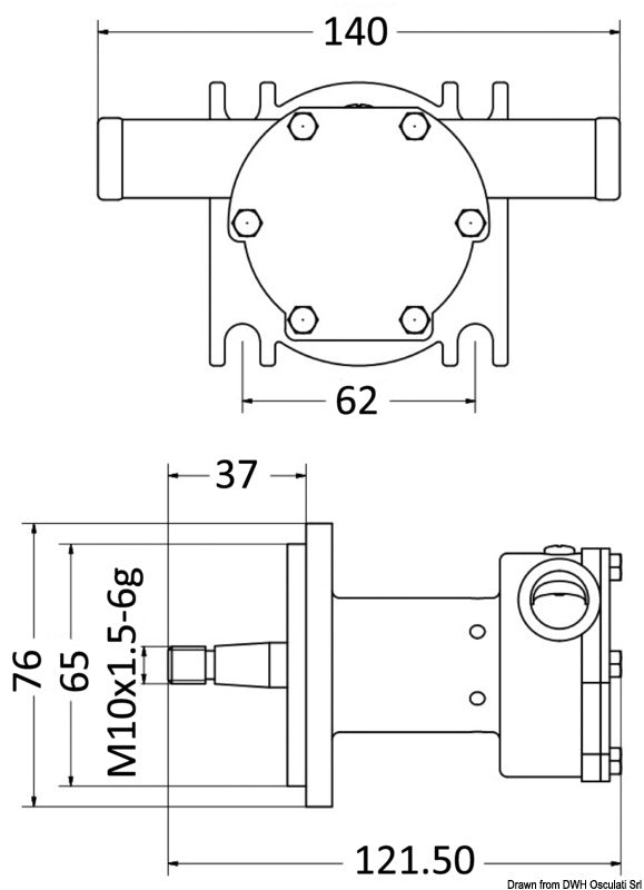 NAUCO ST 423 pump - foto originale Osculati Srl