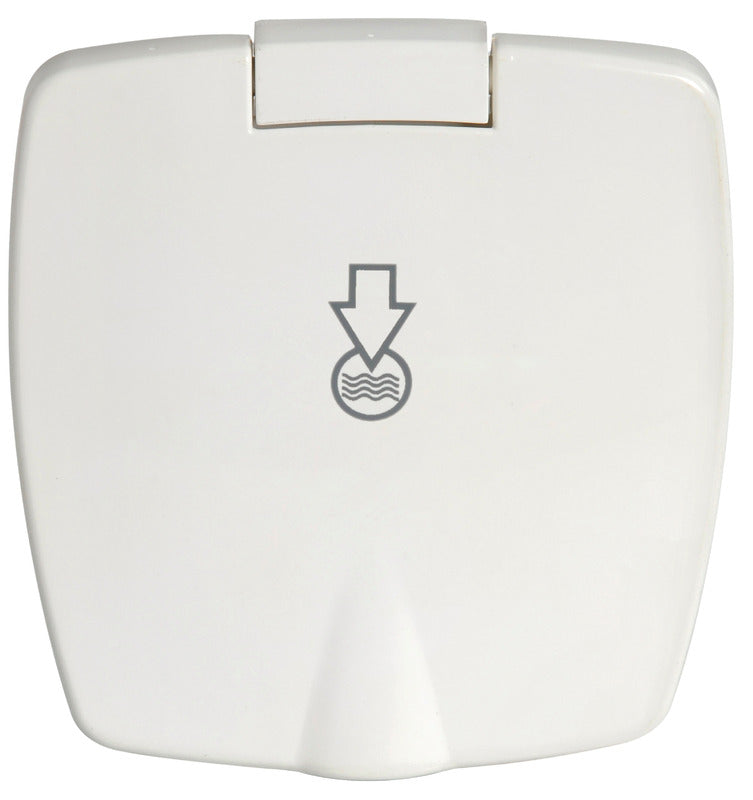 New Edge recess-fit water pressure reducer white - foto originale Osculati Srl