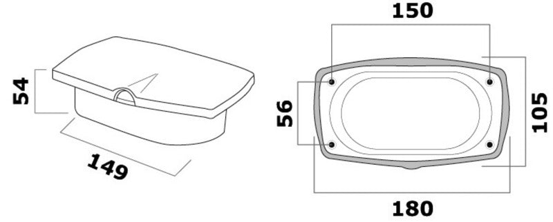 New Edge water plug w/mixer - foto originale Osculati Srl