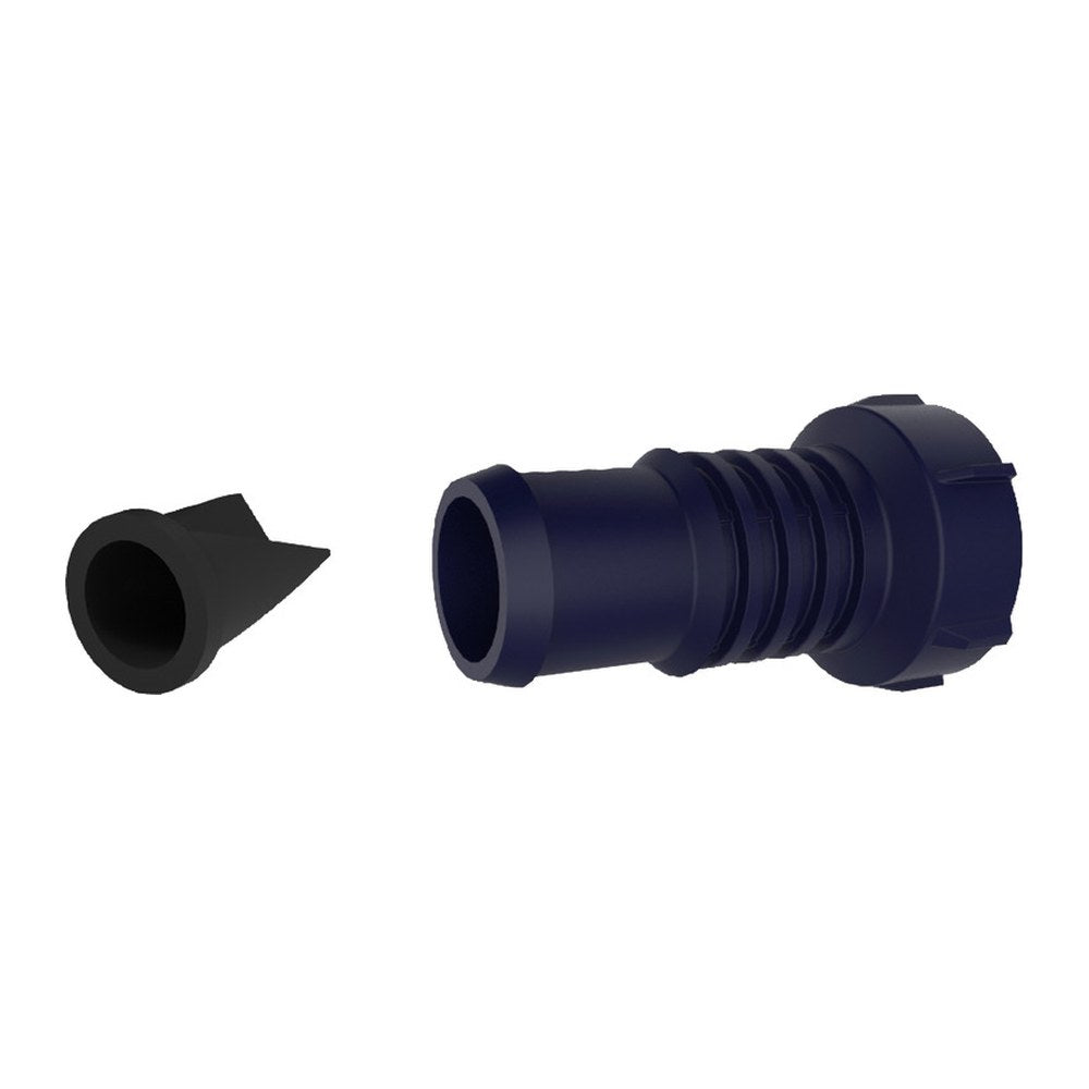 Attwood Straight hose connector 3/4" - 1" w/non return valve (pack of 12) - foto originale Osculati Srl