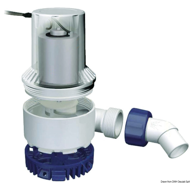 Attwood Heavy Duty bilge pump 12 V 5.7 A - foto originale Osculati Srl