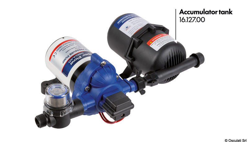 Europump water pump w/3 valves 12V 8.5A - foto originale Osculati Srl