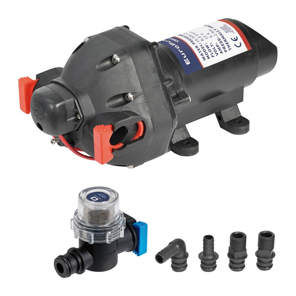 Europump8 3-diaphragm fresh water pump 8 l/m 12 V - foto originale Osculati Srl
