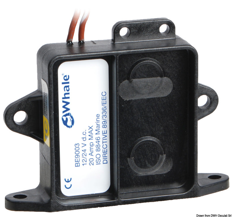 Whale automatic electronic switch 12/24 V blister - foto originale Osculati Srl