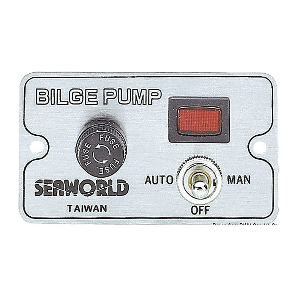 Bilge pump switch panel - foto originale Osculati Srl