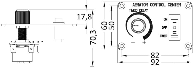 Timer for aerator pumps - foto originale Osculati Srl