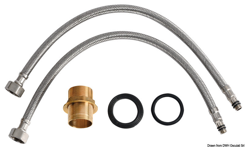 Jessy kitchen tap w/spray nozzle - foto originale Osculati Srl