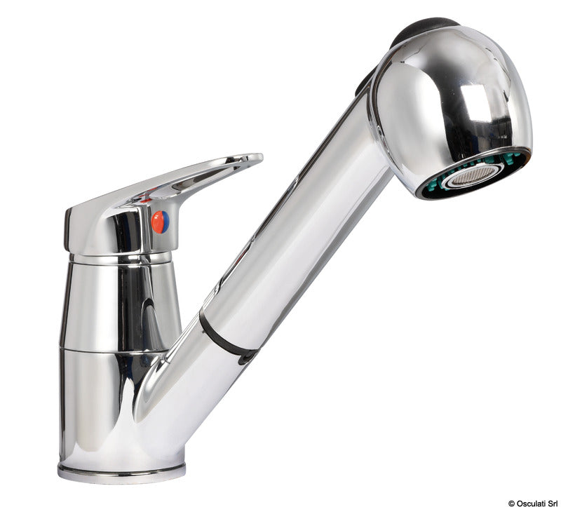 Olivia single-control mixer + removable shower - foto originale Osculati Srl