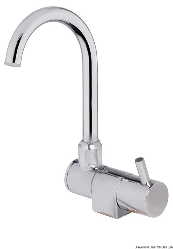 Slim swivelling tap cold water - foto originale Osculati Srl
