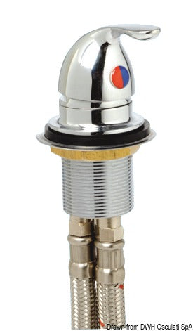 Shower series tap Oval-handle - foto originale Osculati Srl