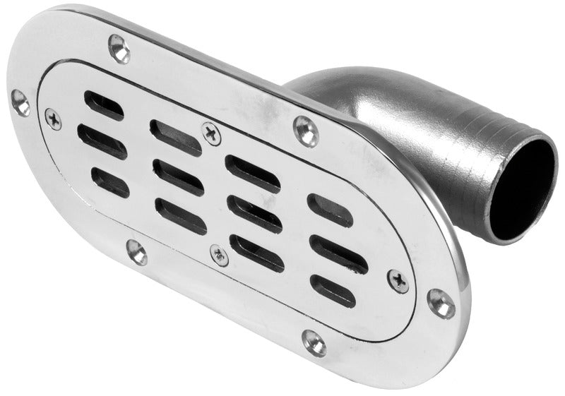 Oval cockpit drain AISI 316 - foto originale Osculati Srl