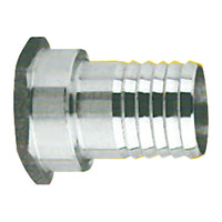 Slangnippel rostfritt invändig gänga 1”1/2 x 45