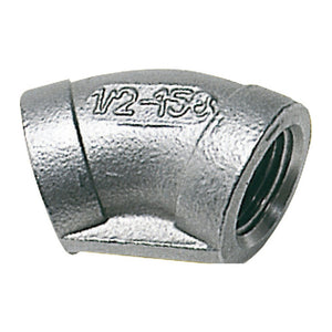 45° elbows female/female 1"1/2 - foto originale Osculati Srl