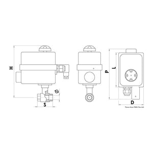 Valve PN40 1"1/4 w/control panel - foto originale Osculati Srl