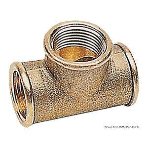 Brass T-fitting 2"1/2 - foto originale Osculati Srl