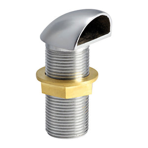 Chromed brass scupper 1"1/4 - foto originale Osculati Srl