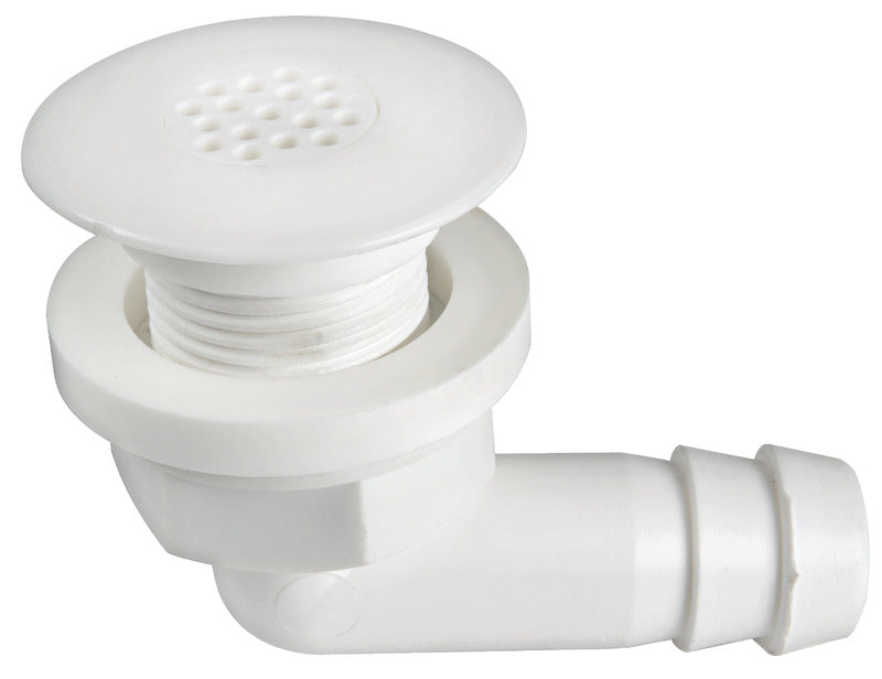 Shower nylon drainer 100° elbow 29 mm - foto originale Osculati Srl