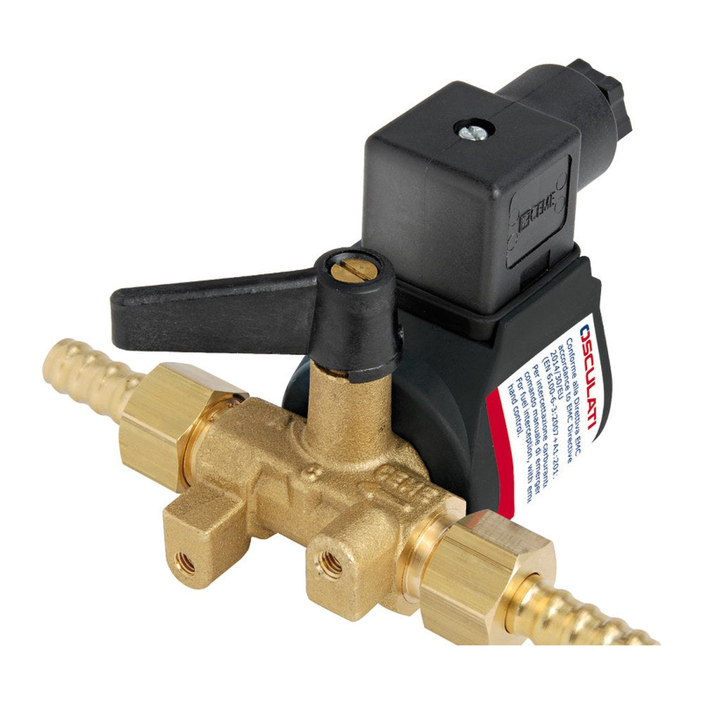 Electro-valve f. fuel distribution 24 V - foto originale Osculati Srl
