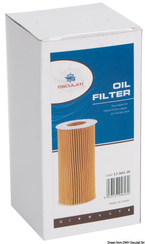 Volvo Penta 24215091 D4/D6 fuel filter - foto originale Osculati Srl