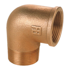GUIDI bronze M-F 90° elbow 1"1/2 - foto originale Osculati Srl