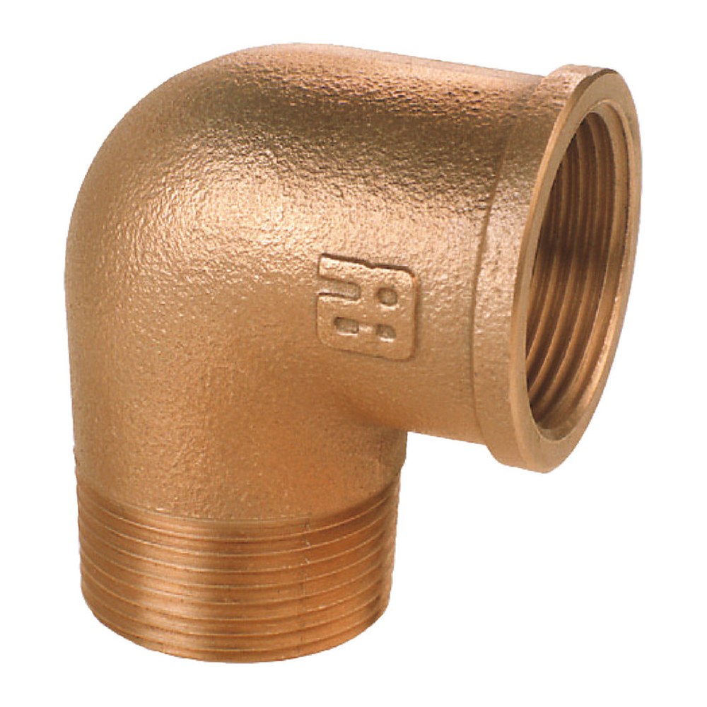 GUIDI bronze M-F 90° elbow 2" - foto originale Osculati Srl