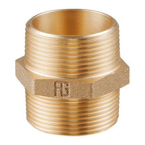 GUIDI bronze double nipple M-M 2" - foto originale Osculati Srl