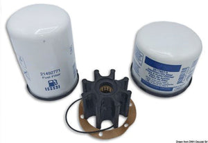 Maintenance kit for VOLVO diesel engine 877201 - foto originale Osculati Srl