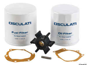 Maintenance kit for VOLVO diesel engine 21189380 D1-13/D1-20 - foto originale Osculati Srl