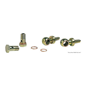 Kit 2 swivelling brass joints 10 mm - foto originale Osculati Srl
