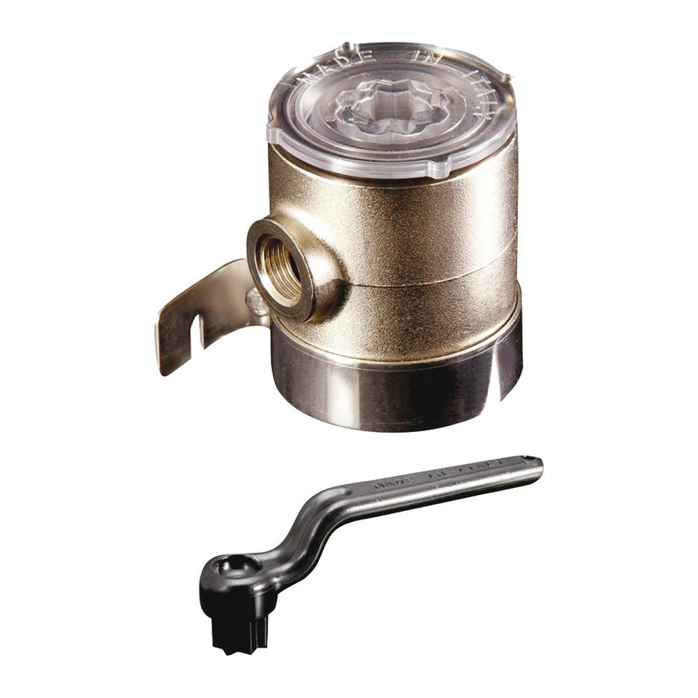Chromed brass water filter 3/4" - foto originale Osculati Srl