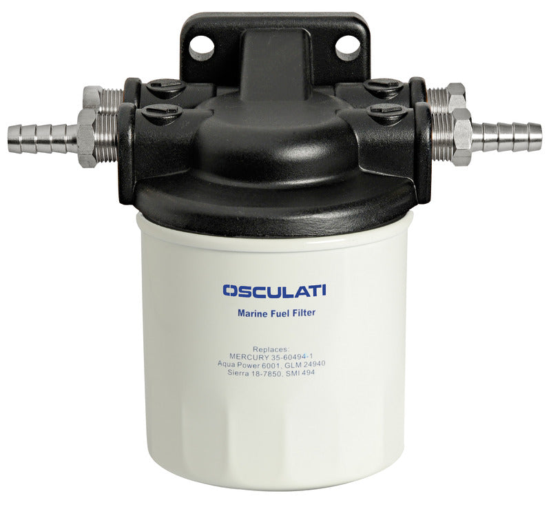 Petrol filter aluminium support head 182-404 l/h - foto originale Osculati Srl