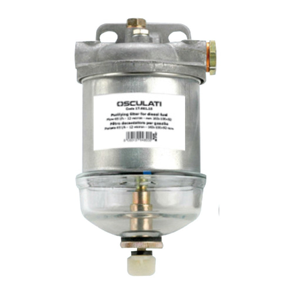 Purifying filter for diesel oil 65 l/h - foto originale Osculati Srl