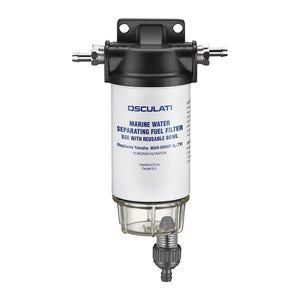 Petrol filter + water/fuel separator 200-406 l/h - foto originale Osculati Srl