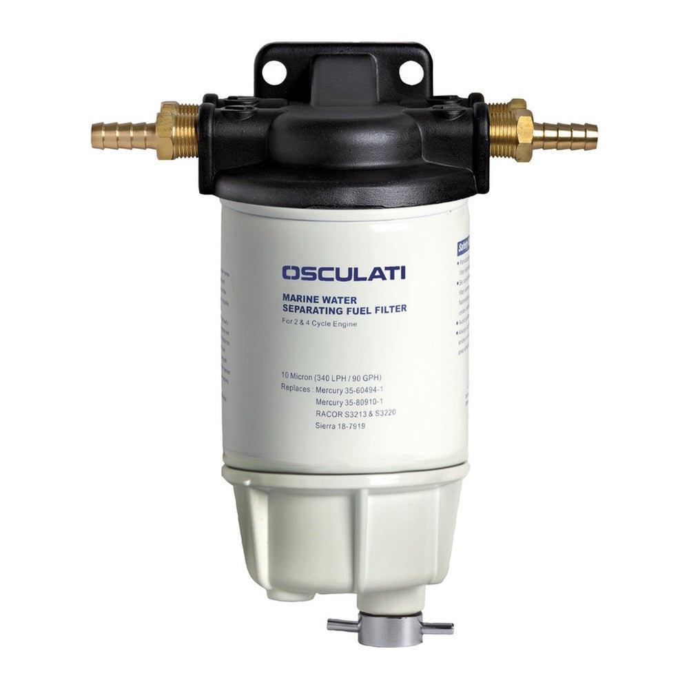 Universal water/fuel separating filter - foto originale Osculati Srl