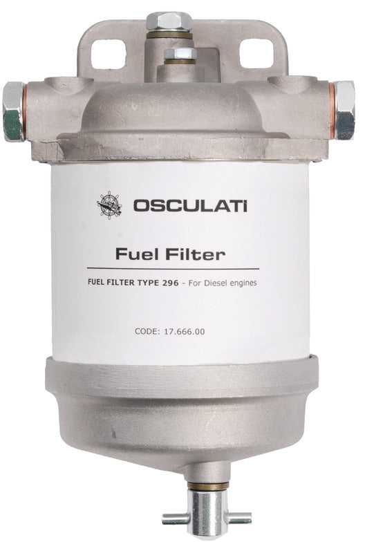 Diesel filter CAV 296 w/water drain - foto originale Osculati Srl