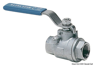Full-flow ball valve AISI 316 1" - foto originale Osculati Srl